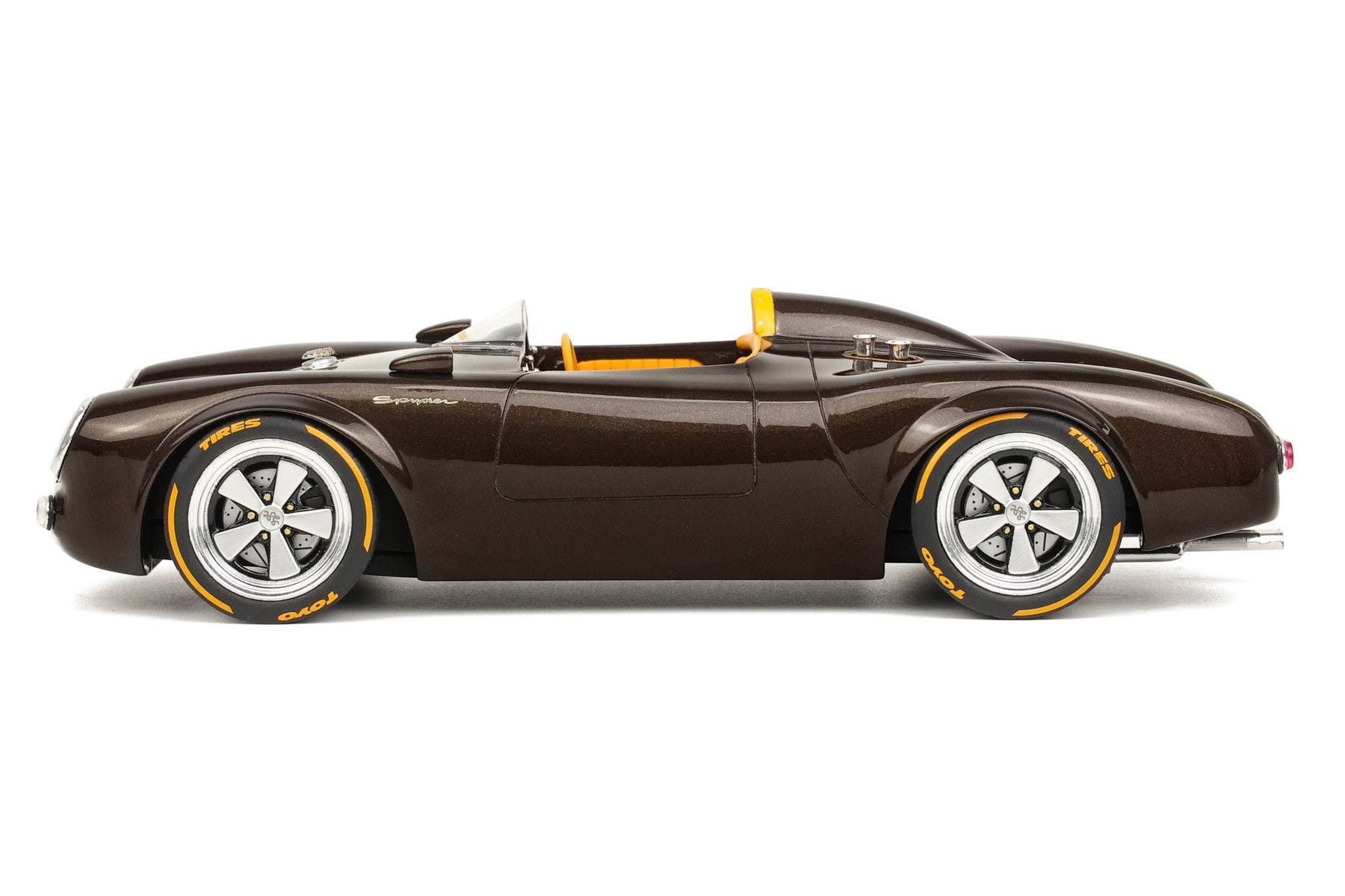 Porsche 550 Spyder Custom By S-Klub Hnědý GT Spirit 1:18 GT416 Pryskyřice – obrázek 3 z 5