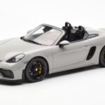Porsche 718 Spyder Crayon Šedý GT Spirit 1:18 GT436