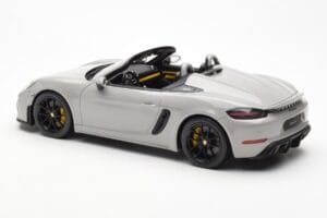 Porsche 718 Spyder Crayon Šedý GT Spirit 1:18 GT436 Pryskyřice – obrázek 5 z 6