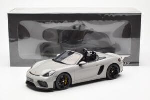 Porsche 718 Spyder Crayon Šedý GT Spirit 1:18 GT436 Pryskyřice – obrázek 6 z 6