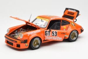 Porsche 911 934 Jagermeister 1977 Schuco 1:18 450033500 Kov – obrázek 2 z 8