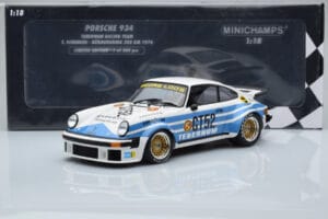 Porsche 911 934 Tebernum Racing Team #52 T. Schenken Nurburgring 300km 1976 Minichamps 1:18 155766452 Kov – obrázek 6 z 6