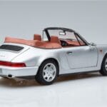 Porsche 911 964 Carrera 2 Kabriolet Stříbrný Norev 1:18 187330 Kov - image 3 of 7