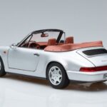 Porsche 911 964 Carrera 2 Kabriolet Stříbrný Norev 1:18 187330 Kov - image 6 of 7