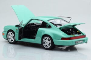 Porsche 911 964 Carrera 2 Mint Zelený Norev 1:18 187327 Kov – obrázek 3 z 8