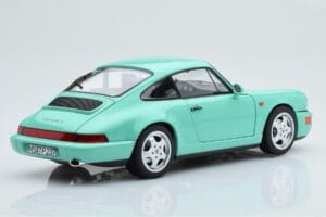 Porsche 911 964 Carrera 2 Mint Zelený Norev 1:18 187327 Kov – obrázek 4 z 8