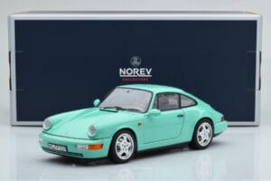 Porsche 911 964 Carrera 2 Mint Zelený Norev 1:18 187327 Kov – obrázek 8 z 8