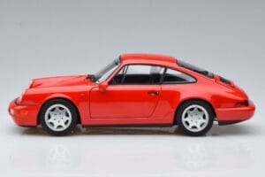 Porsche 911 964 Carrera 2 Červený Norev 1:18 187320 Kov – obrázek 4 z 7