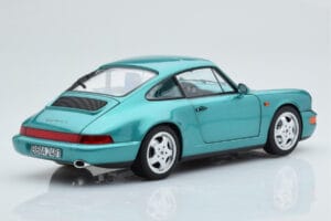 Porsche 911 964 Carrera 2 Wimbledon Zelený Norev 1:18 187329 Kov – obrázek 4 z 8