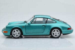 Porsche 911 964 Carrera 2 Wimbledon Zelený Norev 1:18 187329 Kov – obrázek 5 z 8