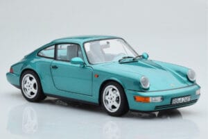 Porsche 911 964 Carrera 2 Wimbledon Zelený Norev 1:18 187329 Kov – obrázek 6 z 8