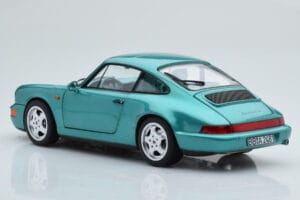Porsche 911 964 Carrera 2 Wimbledon Zelený Norev 1:18 187329 Kov – obrázek 7 z 8