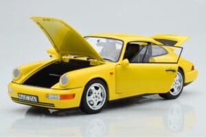 Porsche 911 964 Carrera 2 Žlutý Norev 1:18 187328 Kov – obrázek 2 z 8