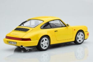 Porsche 911 964 Carrera 2 Žlutý Norev 1:18 187328 Kov – obrázek 4 z 8