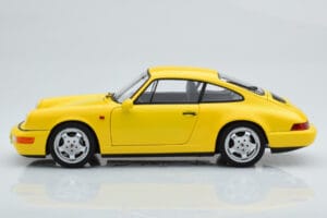 Porsche 911 964 Carrera 2 Žlutý Norev 1:18 187328 Kov – obrázek 5 z 8