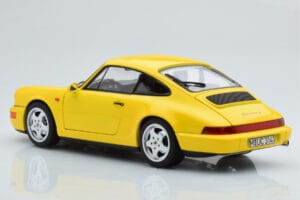 Porsche 911 964 Carrera 2 Žlutý Norev 1:18 187328 Kov – obrázek 7 z 8