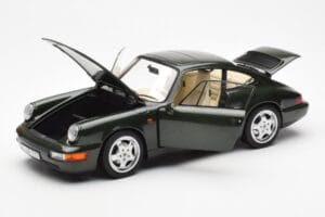 Porsche 911 964 Carrera 4 Zelený Metalíza Asia Exclusive Norev 1:18 187326 Kov – obrázek 2 z 8