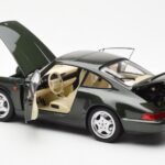 Porsche 911 964 Carrera 4 Zelený Metalíza Asia Exclusive Norev 1:18 - image 5 of 8