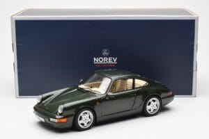 Porsche 911 964 Carrera 4 Zelený Metalíza Asia Exclusive Norev 1:18 187326 Kov – obrázek 8 z 8