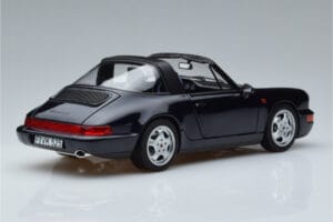 Porsche 911 964 Carrera 4 Targa Modrý Norev 1:18 187340 Kov – obrázek 3 z 8