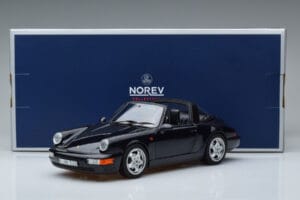 Porsche 911 964 Carrera 4 Targa Modrý Norev 1:18 187340 Kov – obrázek 8 z 8