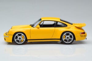 Porsche 911 964 RUF CTR Anniversary Blossom Žlutý Almost Real 1:18 880301 Kov – obrázek 5 z 8