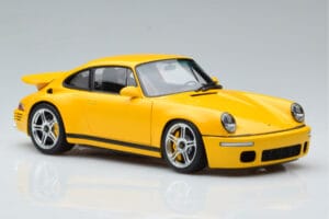 Porsche 911 964 RUF CTR Anniversary Blossom Žlutý Almost Real 1:18 880301 Kov – obrázek 6 z 8