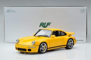 Porsche 911 964 RUF CTR Anniversary Blossom Žlutý Almost Real 1:18 880301 Kov – obrázek 8 z 8
