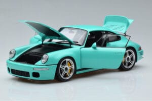 Porsche 911 964 RUF SCR Pearl Mint Zelený Almost Real 1:18 880206 Kov – obrázek 2 z 10