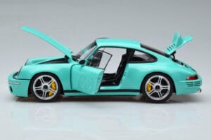 Porsche 911 964 RUF SCR Pearl Mint Zelený Almost Real 1:18 880206 Kov – obrázek 4 z 10