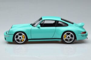 Porsche 911 964 RUF SCR Pearl Mint Zelený Almost Real 1:18 880206 Kov – obrázek 5 z 10