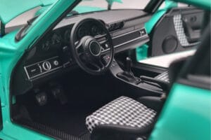 Porsche 911 964 RUF SCR Pearl Mint Zelený Almost Real 1:18 880206 Kov – obrázek 8 z 10