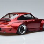 Porsche 911 964 RWB Duck Tail Candy Apple GT Spirit 1:18 GT759 Pryskyřice - image 2 of 6
