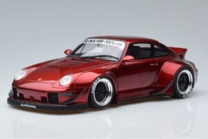 Porsche 911 964 RWB Duck Tail Candy Apple GT Spirit 1:18 GT759 Pryskyřice
