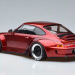 Porsche 911 964 RWB Duck Tail Candy Apple GT Spirit 1:18 GT759 Pryskyřice - image 5 of 6