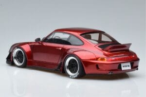 Porsche 911 964 RWB Duck Tail Candy Apple GT Spirit 1:18 GT759 Pryskyřice – obrázek 5 z 6