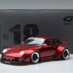 Porsche 911 964 RWB Duck Tail Candy Apple GT Spirit 1:18 GT759 Pryskyřice - image 6 of 6