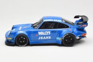Porsche 911 964 RWB Osho Arrow Modrý GT Spirit 1:18 GT448 Pryskyřice – obrázek 3 z 6