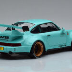 Porsche 911 964 RWB Tiffany Modrý GT Spirit 1:18 - image 2 of 6