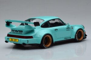 Porsche 911 964 RWB Tiffany Modrý GT Spirit 1:18 GT875 Pryskyřice – obrázek 2 z 6