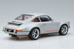 Porsche 911 964 Singer Šedý GT Spirit 1:18 GT088 Pryskyřice – obrázek 2 z 6