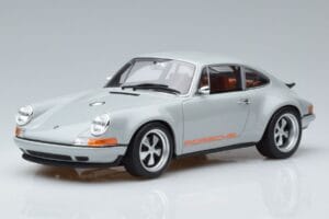 Porsche 911 964 Singer Šedý GT Spirit 1:18 GT088 Pryskyřice