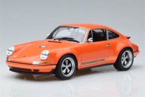 Porsche 911 964 Singer Oranžový Speciální Edice GT Spirit 1:18 ZM049 Pryskyřice