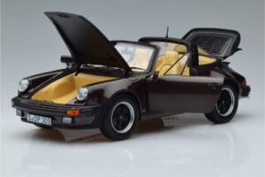 Porsche 911 964 Turbo Targa Hnědý Norev 1:18 187665 Kov – obrázek 2 z 8