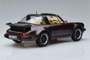 Porsche 911 964 Turbo Targa Hnědý Norev 1:18 187665 Kov – obrázek 3 z 8