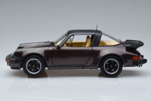 Porsche 911 964 Turbo Targa Hnědý Norev 1:18 187665 Kov – obrázek 4 z 8