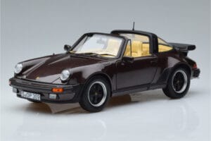 Porsche 911 964 Turbo Targa Hnědý Norev 1:18 187665 Kov