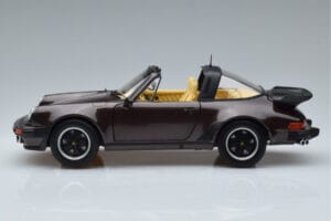 Porsche 911 964 Turbo Targa Hnědý Norev 1:18 187665 Kov – obrázek 5 z 8