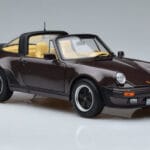 Porsche 911 964 Turbo Targa Hnědý Norev 1:18 187665 Kov - image 6 of 8