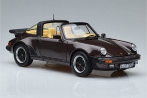 Porsche 911 964 Turbo Targa Hnědý Norev 1:18 187665 Kov – obrázek 6 z 8